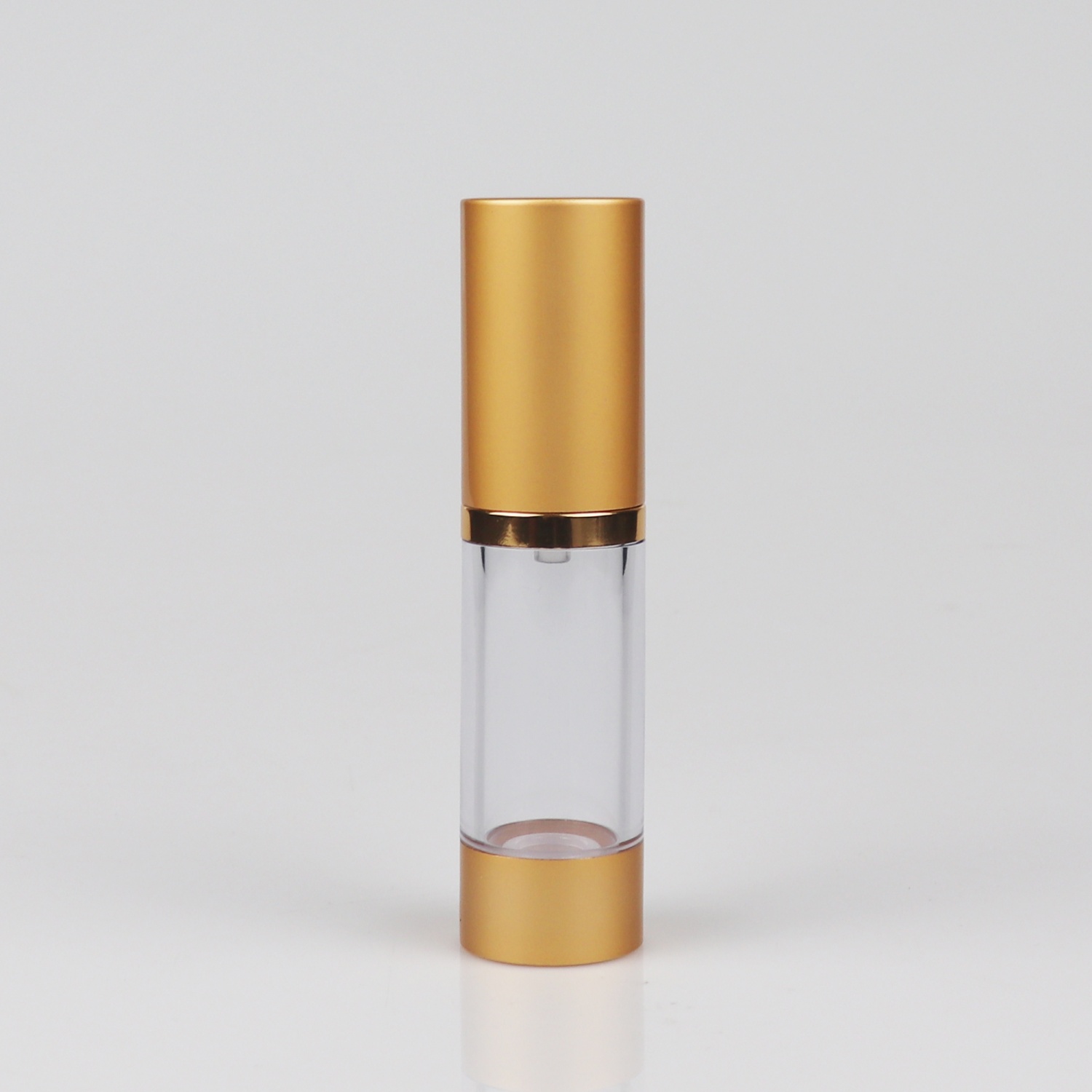 Download 10ml 15ml 30ml 50ml Matte Gold Aluminum Airless Pump Bottle Yellowimages Mockups